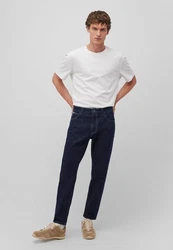 Mavi Slim-fit Jeans MILAN Tapered Leg Pants Weiß/Dunkelblau/Creme/Lila/Blau
