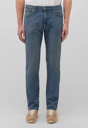 Mavi Straight Jeans MARCUS Creme/Weiß/Hellblau/Blau