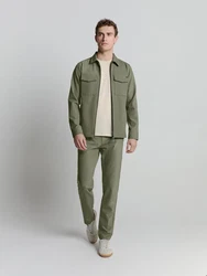 NO EXCESS Chinohose Sedoc Khaki/Dunkelgrün/Grün