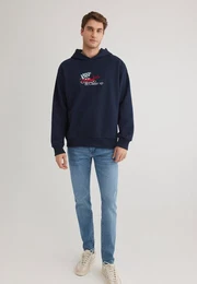 Kapuzenpullover XMAS CAR EMBROIDERED HOODIE Weihnachtspullover