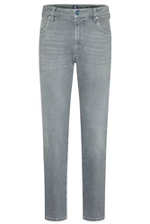 MEYER 5-Pocket-Jeans M5 Slim Grau/Hellgrau/Dunkelgrau