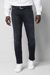 MEYER 5-Pocket-Jeans M5 Slim Five Pocket Dunkelgrau/Dunkelblau/Grau/Blau