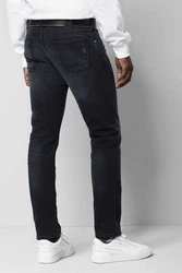 MEYER 5-Pocket-Jeans M5 Slim Five Pocket Dunkelgrau/Dunkelblau/Grau/Blau