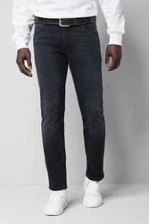 MEYER 5-Pocket-Jeans M5 Slim Five Pocket Dunkelgrau/Dunkelblau/Grau/Blau