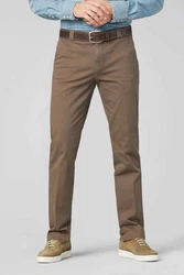 MEYER Chinohose Roma Khaki/Braun