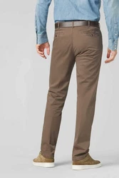 MEYER Chinohose Roma Khaki/Braun