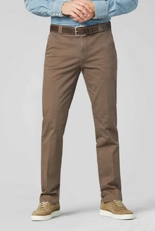 MEYER Chinohose Roma Khaki/Braun