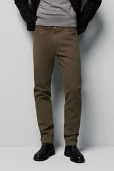 MEYER Chinos Five-Pocket-Hose unifarben