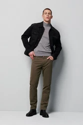 MEYER Chinos Five-Pocket-Hose unifarben