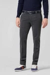 MEYER Chinos Roma Stretch-Dehnbund Dunkelblau/Dunkelgrau/Grau