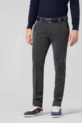 MEYER Chinos Roma Stretch-Dehnbund Dunkelblau/Dunkelgrau/Grau