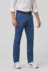 MEYER Chinohose Roma Blau/Dunkelblau