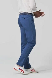 MEYER Chinohose Roma Blau/Dunkelblau
