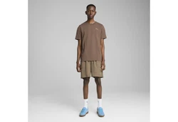 PUMA T-Shirt WARDROBE ESS Herren Khaki/Braun/Grau