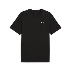 PUMA T-Shirt WARDROBE ESS Herren Schwarz