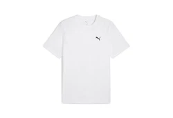 PUMA T-Shirt WARDROBE ESS Herren Weiß/Grau