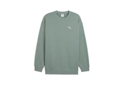 PUMA Sweatshirt WARDROBE ESS Relaxed Rundhalsshirt Grün/Hellgrün/Dunkelgrün