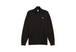 PUMA Sweatshirt WARDROBE ESS Relaxed Rundhalsshirt Schwarz/Braun