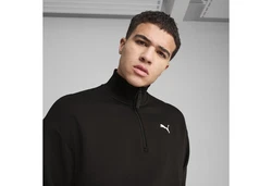 PUMA Sweatshirt WARDROBE ESS Relaxed Rundhalsshirt Schwarz/Braun