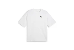 PUMA T-Shirt WARDROBE ESS Oversized T-Shirt Herren Weiß