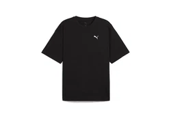 PUMA T-Shirt WARDROBE ESS Oversized T-Shirt Herren Schwarz