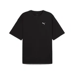PUMA T-Shirt WARDROBE ESS Oversized T-Shirt Herren Schwarz