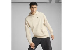 PUMA Hoodie WARDROBE ESS Relaxed Herren Khaki/Beige