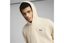 PUMA Hoodie WARDROBE ESS Relaxed Herren Khaki/Beige