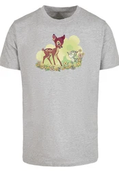 F4NT4STIC T-Shirt Disney Bambi & Thumper Playing Grau/Beige/Türkis/Hellgrau