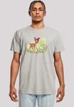 F4NT4STIC T-Shirt Disney Bambi & Thumper Playing Grau/Beige/Türkis/Hellgrau