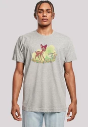 F4NT4STIC T-Shirt Disney Bambi & Thumper Playing Grau/Beige/Türkis/Hellgrau