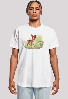 F4NT4STIC T-Shirt Disney Bambi & Thumper Playing F4NT4STIC T-Shirt Disney Bambi & Thumper Playing