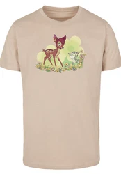 F4NT4STIC T-Shirt Disney Bambi & Thumper Playing Beige/Khaki/Braun