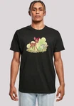 F4NT4STIC T-Shirt Disney Bambi & Thumper Playing Schwarz/Türkis/Creme/Lila/Braun