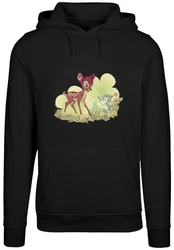 F4NT4STIC Kapuzenpullover Disney Bambi & Thumper Grün/Schwarz/Braun/Beige