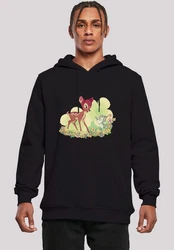 F4NT4STIC Kapuzenpullover Disney Bambi & Thumper Grün/Schwarz/Braun/Beige