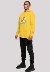 F4NT4STIC Kapuzenpullover Disney Bambi & Thumper Gelb/Türkis