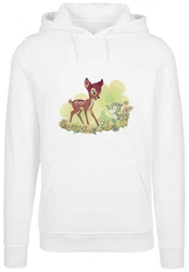 F4NT4STIC Kapuzenpullover Disney Bambi & Thumper Weiß/Beige/Türkis/Creme