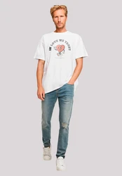 F4NT4STIC T-Shirt In Love We Trust Weiß/Creme