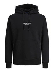 JACK & JONES Sweatshirt Hoodie JORVesterbro Schwarz