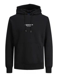 JACK & JONES Sweatshirt Hoodie JORVesterbro Schwarz