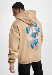 MT Upscale Kapuzenpullover Le Papillon Heavy Hoody Beige/Braun/Gelb