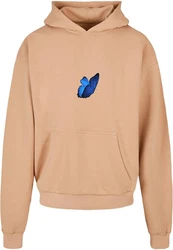 MT Upscale Kapuzenpullover Le Papillon Heavy Hoody Beige/Braun/Gelb
