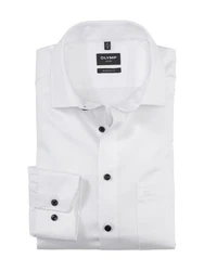 OLYMP Funktionshemd Luxor Creme/Weiß