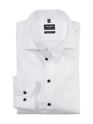 OLYMP Funktionshemd Luxor Creme/Weiß
