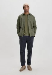 Hessnatur Outdoorjacke Dunkelgrün/Khaki/Grün