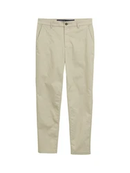 TOM TAILOR Denim Chinohose Regular Fit Khaki/Beige