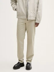 TOM TAILOR Denim Chinohose Regular Fit Khaki/Beige