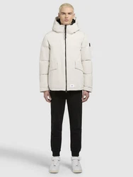 khujo Jacke GERO Beige/Khaki/Weiß/Grau/Creme
