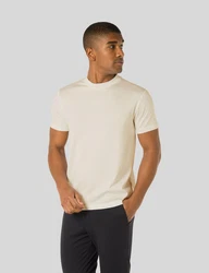 BENVENUTO. T-Shirt ADELMO Khaki/Beige/Weiß